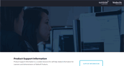 Desktop Screenshot of onlinesupport.skillsoft.com